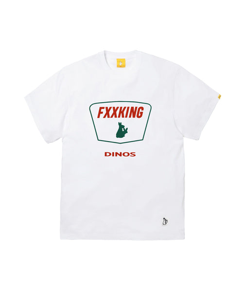 FXXKING DINOS TSHIRT (white)