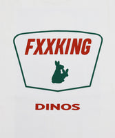 FXXKING DINOS TSHIRT (white)