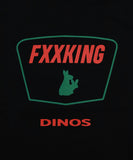 FXXKING DINOS TSHIRT (black)
